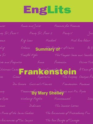 cover image of EngLits: Frankenstein